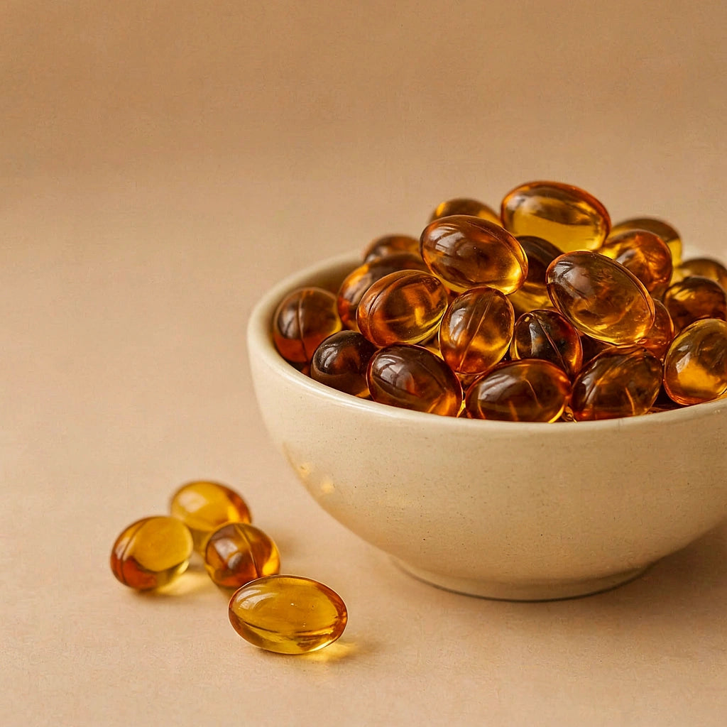A potência de 7 200 mg numa cápsula mole