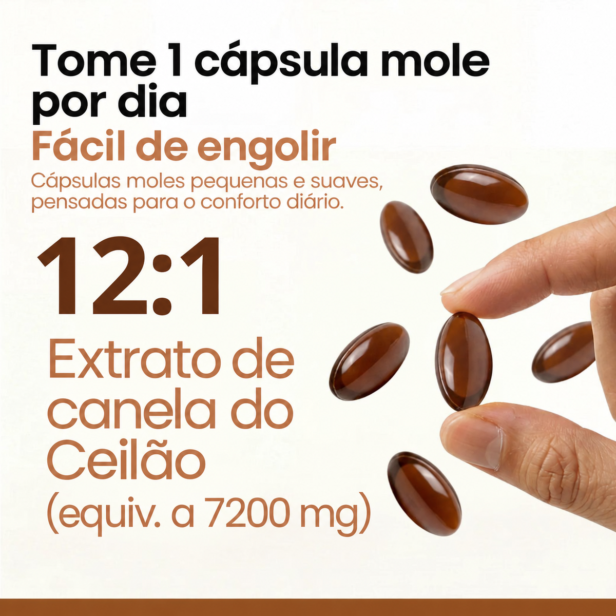 Glycorae — uma cápsula mole por dia, extrato 12:1
